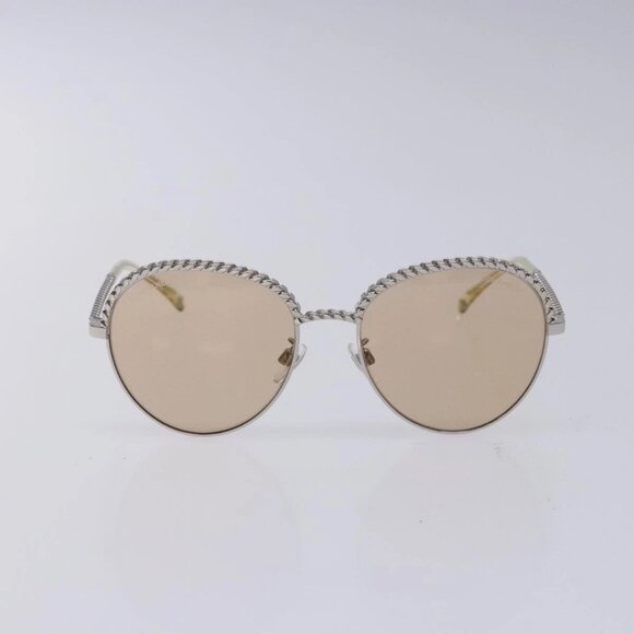 CHANEL Sunglasses plastic Silver CC Auth 135942 - Picture 8 of 16